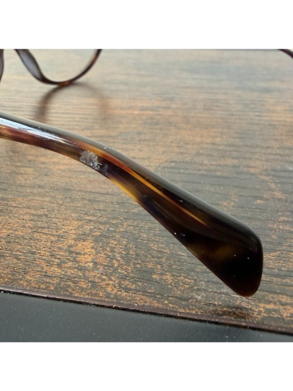 Prada Cat Eye Oval Brown Tortoise Women's RX Eyeglasses VPR 18P - Picture 7 of 15